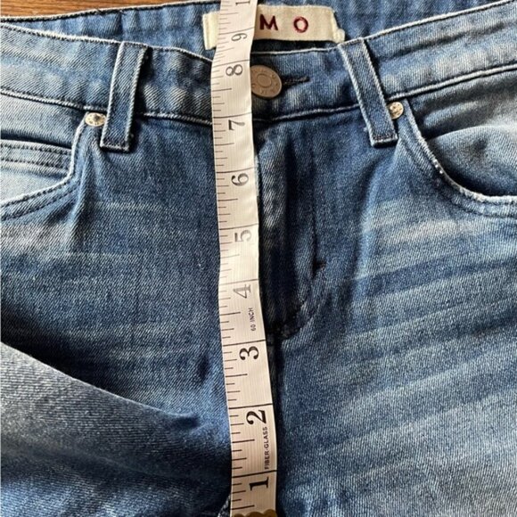 Amo Twist Zip Jeans in Dive Bar Destroy Wash 26 - Picture 10 of 12